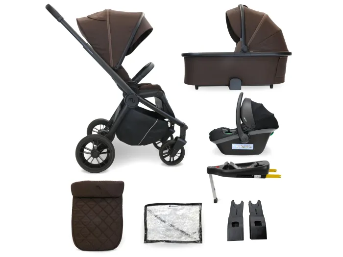 MB450i 3-in-1 Travel System with Base - Chocolate | My Babiie