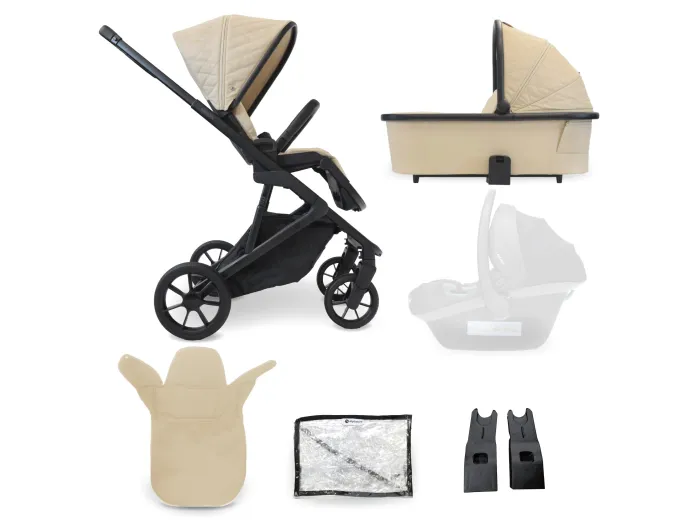 MB500 2-in-1 Pushchair & Carrycot - Almond | My Babiie