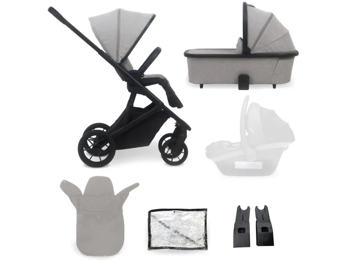 MB500 2-in-1 Pushchair & Carrycot - Moon Grey | My Babiie