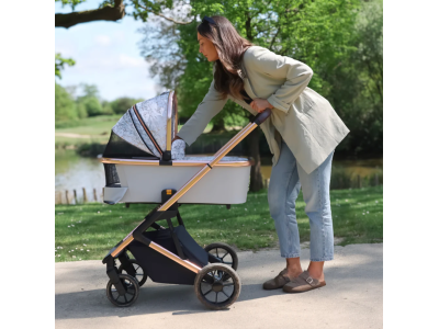 MB500 2-in-1 Pushchair & Carrycot - Rose Gold Marble