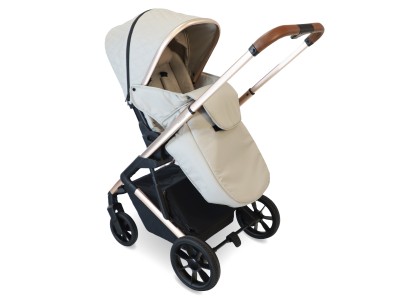 MB500 2-in-1 Pushchair & Carrycot - Rose Gold Stone