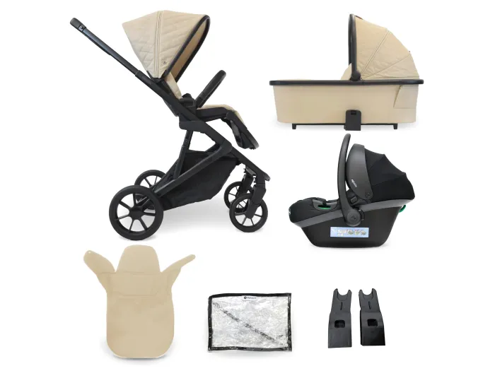 My Babiie MB500 3-in-1 Travel System - Almond