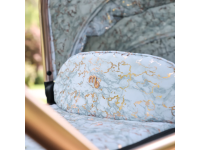 My Babiie MB500 3-in-1 Travel System - Rose Gold Marble