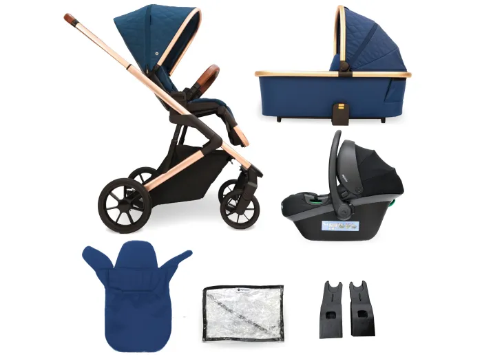 My Babiie MB500 3-in-1 Travel System - Opal Blue