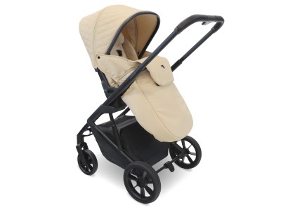 My Babiie MB500 3-in-1 Travel System with Base - Almond