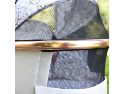 My Babiie MB500 3-in-1 Travel System with Base - Rose Gold Marble