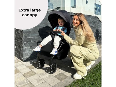 MB160 Plus Pushchair - Black Leopard | My Babiie