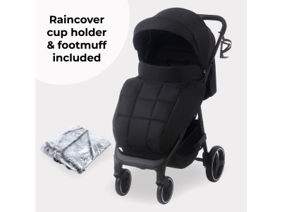MB160 Plus Pushchair - Black Leopard | My Babiie