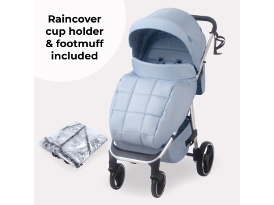 MB160 Plus Pushchair - Blue Plaid | My Babiie