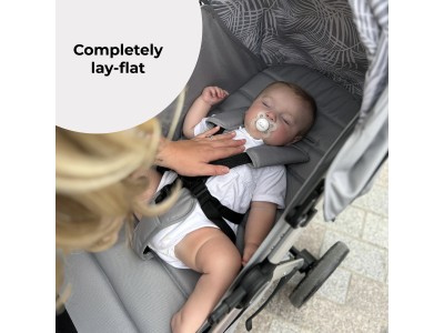 MB160 Plus Pushchair - Grey Tropical | My Babiie