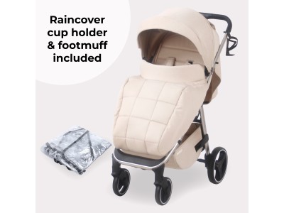 MB160 Plus Pushchair - Oatmeal | My Babiie
