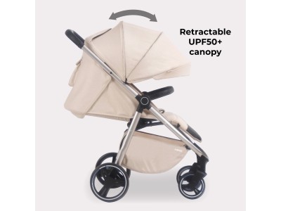 MB160 Plus Pushchair - Oatmeal | My Babiie