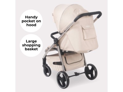 MB160 Plus Pushchair - Oatmeal | My Babiie