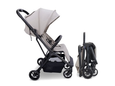 MBX7 Plus Auto-Fold Stroller - Camel | My Babiie