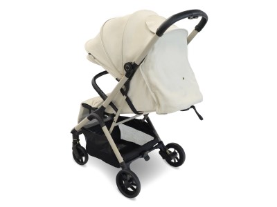 MBX7 Plus Auto-Fold Stroller - Ivory | My Babiie