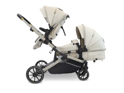 MB33 Tandem Pushchair - Ivory | My Babiie