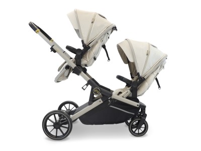 MB33 Tandem Pushchair - Ivory | My Babiie
