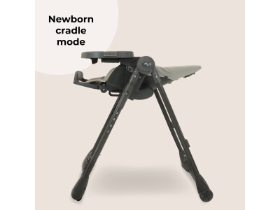 My Babiie MBHC9 Luxe Highchair - Grey | Baby Snooze