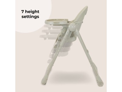 My Babiie MBHC9 Luxe Highchair - Oatmeal | Baby Snooze