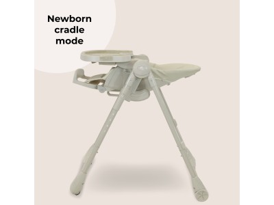 My Babiie MBHC9 Luxe Highchair - Oatmeal | Baby Snooze