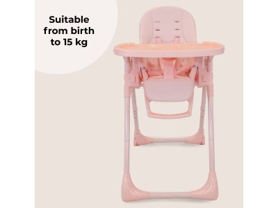 My Babiie MBHC9 Luxe Highchair - Pink | Baby Snooze