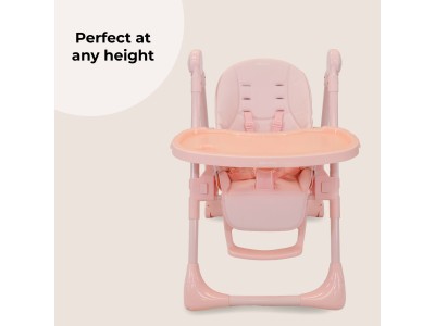 My Babiie MBHC9 Luxe Highchair - Pink | Baby Snooze