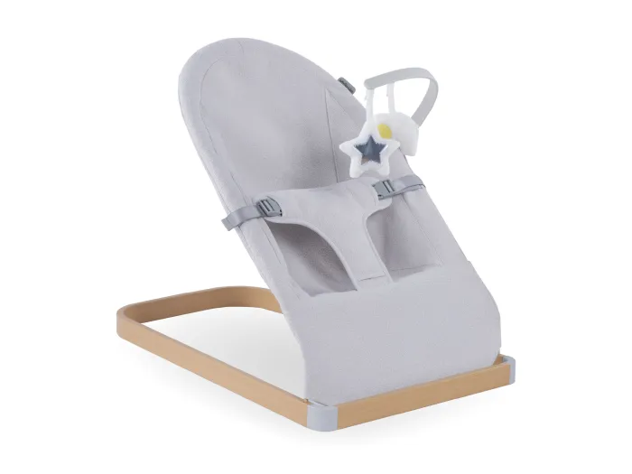 My Babiie Baby Bouncer - Grey | Baby Snooze