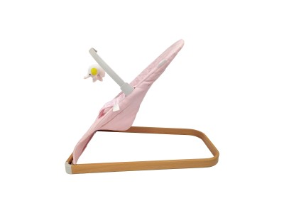 My Babiie Baby Bouncer - Pink Plaid | Baby Snooze