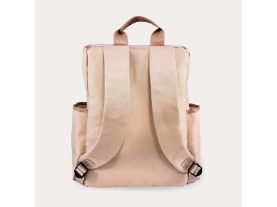 Backpack Changing Bag - Blush Quilted | My Babiie