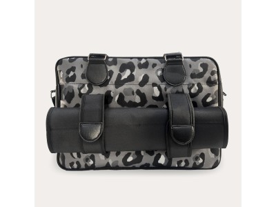 My Babiie Deluxe Changing Bag - Black Leopard | Baby Snooze