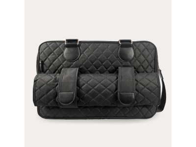My Babiie Deluxe Changing Bag - Black Quilted | Baby Snooze
