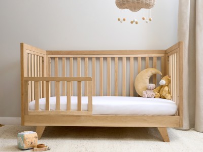 Oak Cot Bed Toddler Extension Kit | Clair de Lune