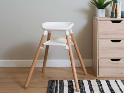 Beige 6in1 High Chair - Natural Beige | Clair de Lune