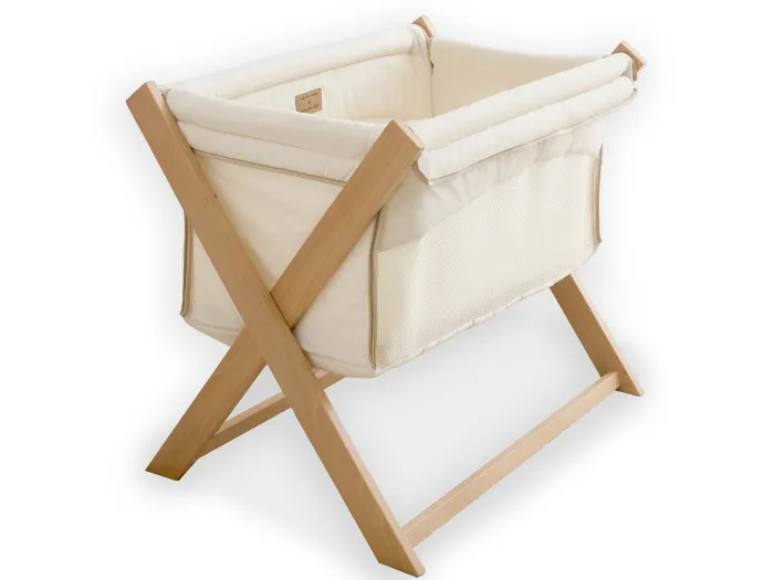 Cream Organic Folding Crib - Cream | Clair de Lune