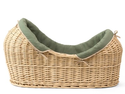 Organic Natural Noah Pod - Forest Green | Clair de Lune