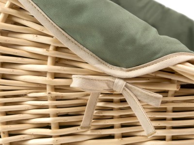 Organic Natural Noah Pod - Forest Green | Clair de Lune