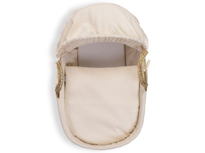 Waffle Palm Moses Basket - Cream | Clair de Lune