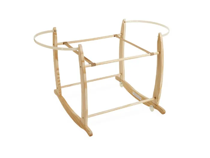 Deluxe Wooden Rocking Stand - Natural | Clair de Lune