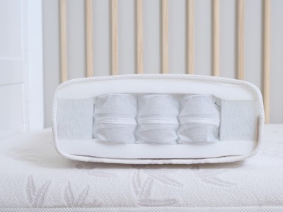 Clair de Lune 3D Mesh/Bamboo Reversible Cot Bed Mattress