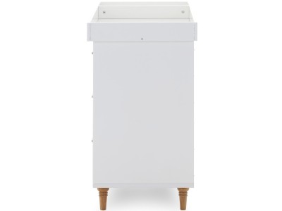 Obaby Orla Changing Unit - White with Natural | Baby Snooze