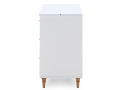 Obaby Orla Changing Unit - White with Natural | Baby Snooze