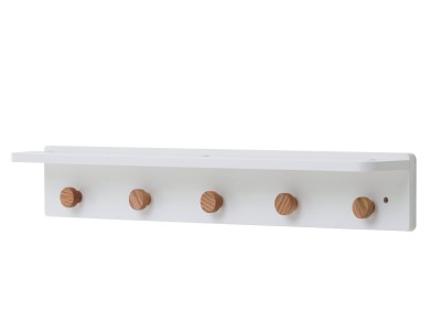 Obaby Orla Wall Shelf - White with Natural | Baby Snooze
