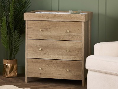 Obaby Nika 2 Piece Room Set - Oak | Baby Snooze