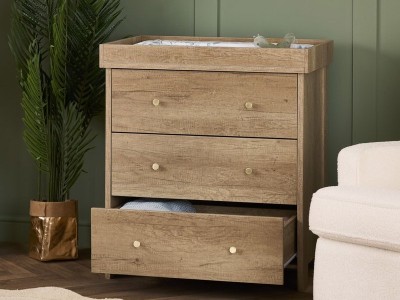 Obaby Nika 2 Piece Room Set - Oak | Baby Snooze