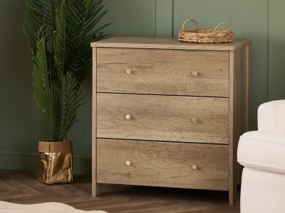 Obaby Nika Changing Unit - Oak | Baby Snooze