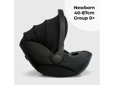 Rotating Infant Carrier Car Seat and Base - Black | My Babiie