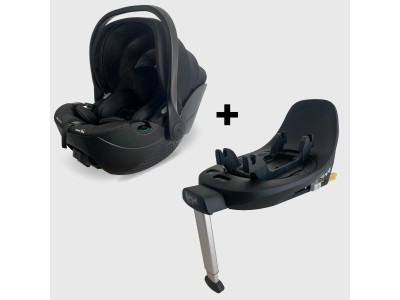 Rotating Infant Carrier Car Seat and Base - Black | My Babiie