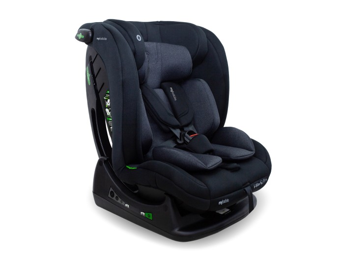My Babiie 2-in-1 Convertible Car Seat - Black | MBCS100