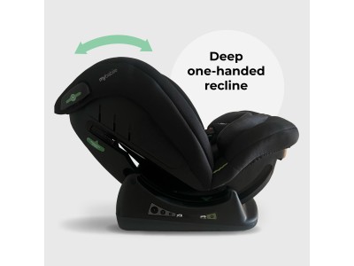 My Babiie 2-in-1 Convertible Car Seat - Black | MBCS100