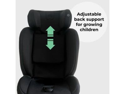 My Babiie 2-in-1 Convertible Car Seat - Black | MBCS100